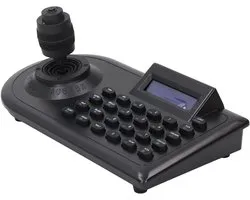 PTZ Camera Controller - Joystick Controller Beveiligingscamera Bediening - Bewaking Uitbreiden - LCD Display - DC12V 500mA - Zwart