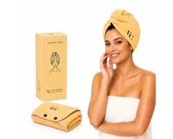 EVE serviette microfibre cheveux bouclés