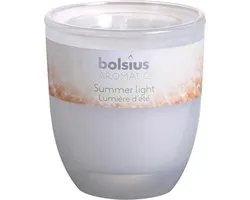 Bolsius Aromatic geurkaars in glas, Summer Light