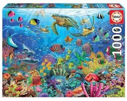 EDUCA - Casse-tête - 1000 tortues fantastiques tropicales