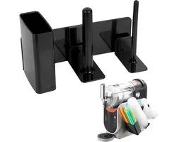 Allecto - Cup Organizer Set - Keuken Opbergrek - Zijgemonteerde Houder - Rietjes - Compatibel met Keukenapparaten - Ninja Slushie Machine FS301 - Inclusief Drinken Station Accessoire - Geschikt voor Aanrecht - Keuken - Deksels
