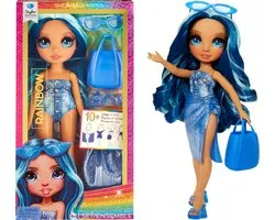 Rainbow High Swim & Style-modepop - 28 cm - Skyler (blauw)