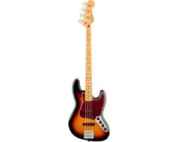 Fender Player II Modified Jazz Bass MN 3-Tone Sunburst - Elektrische basgitaar