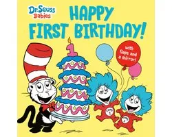 Dr. Seuss Babies Board Books- Happy First Birthday! With Dr. Seuss Babies