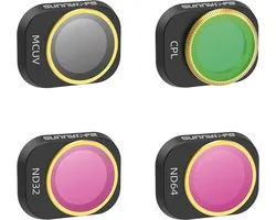50CAL Lens Filters Set voor DJI Mini 4 Pro - MCUV+CPL+ND-32-64
