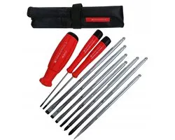 Jeu de tournevis à embouts interchangeables PB Swiss Tools - Embouts longs de précision