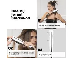 L'OREAL PROFESSIONNEL Steampod 3.0 – stoom stijltang – 3 standen