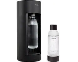 Mysoda Glassy Black - appareil à eau gazeuse en biocomposite écologique