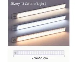 Yeelight kastverlichting - Voordeel set van 2 - Met bewegingssensor - Warm wit licht - 2x 20 cm lang - Kastverlichting LED draadloos