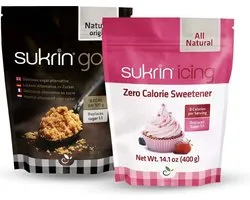 Sukrin Gold & Sukrin Icing combideal - suikervervanger voor diabetici
