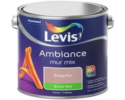 Peinture pour les murs Levis Ambiance - Extra Mat - Colorfutures 2021 - Energy Two - 2,5 L.