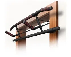 Sportstech optrekstang Pullmate – zonder boren | 200 kg | 3 grepen | TRX-oog