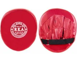 Boks pad - 1 Stuk - Bokser doel - Boxing training - Box oefening - Boks Handschoen - Rood - Stootkussen - MMA/Kickboxen/Muay Thai