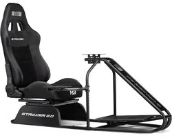 Next Level Racing - GTRacer 2.0 Cockpit - Verstelbare Pedalen - Handremsteun - Zwart