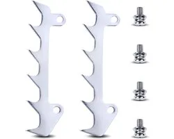 Geschikt voor 2 stuks MS170 bumper velschroeven voor Stihl MS180 MS200 MS201 MS210 MS230 MS250 MS171 MS181 MS211 017 018 020 021 023 025 019T MS190T MS192T MS193T MS200T kettingzaag