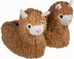 MikaMax Alpaca Slippers - Pluche Pantoffels met Alpaca Design - One Size