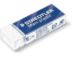 STAEDTLER Mars plastic gom - blister 3 + 1 gratis