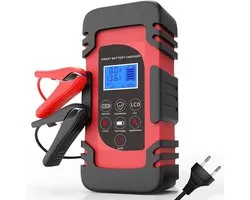 Strex Acculader - 12/24V 4/6/8A - Reparatiemodus - Voor Auto / Motor / Scooter / Boot / Camper