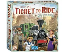 Ticket to Ride Germany bordspel, stedeneditie