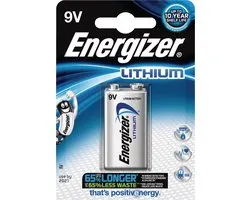 Energizer Ultimate Lithium 9V e-block MN1604 Batterij