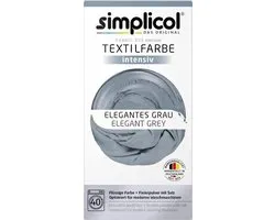 Simplicol Textielverf Intens - Wasmachine Textielverf - Elegant Grey - 1 stuk