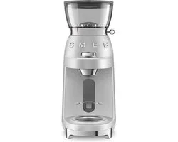 SMEG CGF02SSEU - Elektrische Koffiemolen - Aluminium - 30 Maalstanden
