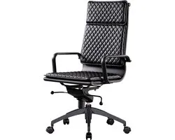 Softpad Bureaustoel Diamond Zwart | Design Office Chair Full Black