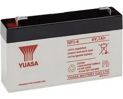 Wentronic NP3-6 Sealed Lead Acid 6V oplaadbare batterij/batterij