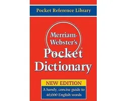 Merriam Webster'S Pocket Dictionary