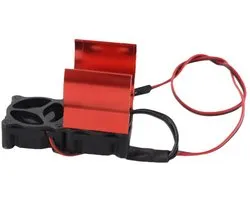 Ventilateur de refroidissement puissant de 60 mm avec double ventilateur pour moteurs RC, adapté aux modèles 540/545/550, idéal pour voitures RC Hpi/Hsp/Axial 1/10 et dissipation thermique améliorée