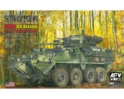 AFV Club Modelbouwpakket Militaire voertuigen - AF35391 M1296 Stryker ICV-Dragoon met ESA MWO Upgrade - Amerikaans Pantservoertuig Plastic - 1:35 - Modelbouw