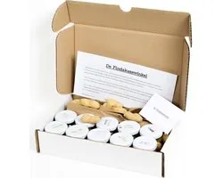 10 mini pots de beurre d'arachide de De Pindakaaswinkel dans différentes saveurs