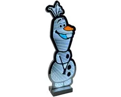 Kurt S. Adler kunststof infinity light - disney olaf 40cm wit 1 stuk