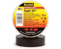 3M SUPER33+-19X20 Ruban isolant Scotch® noir (L x l) 20 m x 19 mm 1 pc(s)