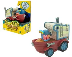 SpongeBob SquarePants Gary figurine de jeu Bateau pirate - 10 cm - Véhicule à friction - Plastique - Nickelodeon