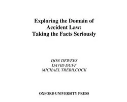 Exploring The Domain Of Accident Law