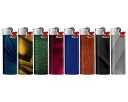 BIC Maxi J26 aanstekers – Texture - Set 8 stuks - willekeurig