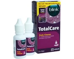 TotalCare Cleaner - 30 ml - Lenzenvloeistof - 2 flacons van 15ml