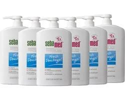 Sebamed Douchegel - Douchemiddel - Zeepdispenser - 1 liter 6 pack