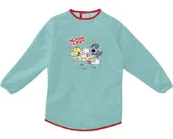 Woezel & Pip Kliederschort met lange mouwen - Makkelijk afneembaar - Peuter en kleuter speelgoed - Knutselen - Voor meisjes en jongens - 3 tot 5 jaar - Speelgoed kinderen - Bambolino Toys