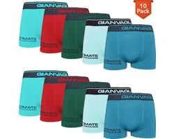 Boxers Microfibre Homme - Lot de 10 - Sans Couture - Uni - Mix de Couleurs - Taille M/L