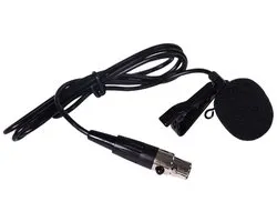Citronic LM-XLR dasspeldmicrofoon met mini-XLR voor TU4 bodypack zwart