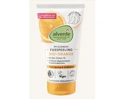 Alverde NATURKOSMETIK Voetscrub met sinaasappel, 75 ml