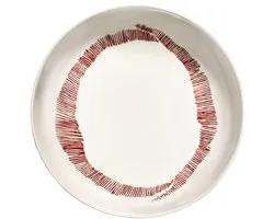 Serax - Ottolenghi Feast - Bord - Wit/Zwart - 22 Ø - 2 stuks