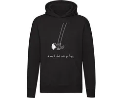 Faites plus de ce qui vous rend heureux Hoodie - Swing - life - enjoy - vacation - day off - family - friends - Sweater - Unisex