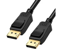 ThunderGold Displayport Kabel 8K - Displayport 1.4 - Displayport kabel 1.4 - Displayport naar Displayport kabel - DP kabel 1.4 - 1 Meter
