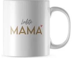 Mok Liefste Mama | klein hart - cadeau - gift - moeder - feestdagen - moeder - moederdag