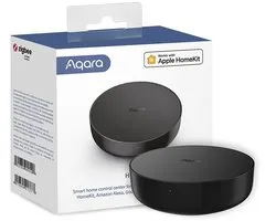 Aqara Hub M2 (version officielle de l'UE, approuvé CE) Zigbee - compatible avec Homey, Domoticz (plug-in), Home Assistant, Home Kit (via Aqara Hub), Aqara Home et plus encore.