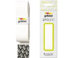 Gribbid Progrip - Hockeystick Grip - Zeemgrip - The Original Dutch Chamois - 1pack Wit