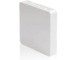Universal Knife Block with 4 Slots, Wall-Mounted White Knife Holder, Kitchen Knife Storage Stand Organizer, Self Adhesive Knife Blocks Insert, Removable for Easy Cleaning(Met uitzondering van snijgereedschap)